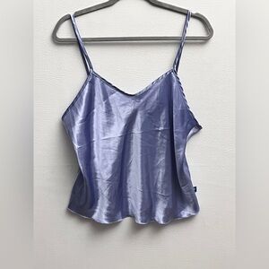 Solutions Satin Lavender Cami Top size 16